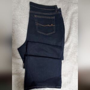 St. John's Bay Deep Indigo Bootcut Jeans